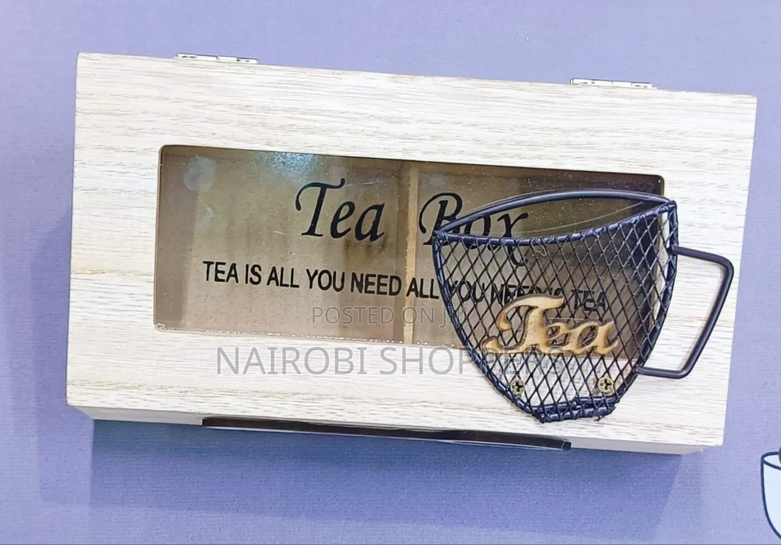Tea Bag Organizer / Two Compartments / Sc✓✓