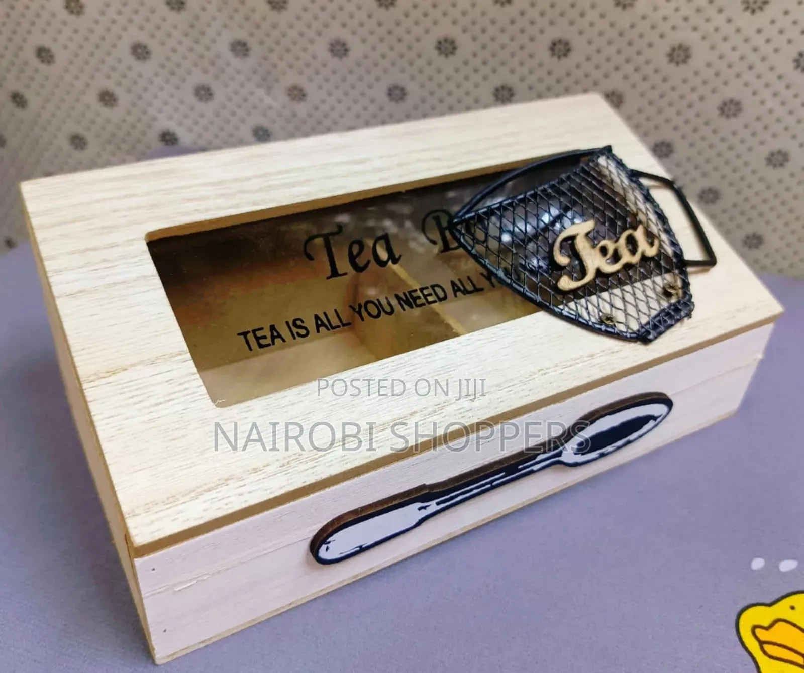 Tea Bag Organizer / Two Compartments / Sc✓✓