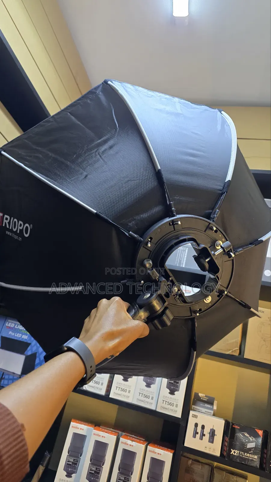 Triopo 90cm Softbox! 90cm Softbox for Speedlite