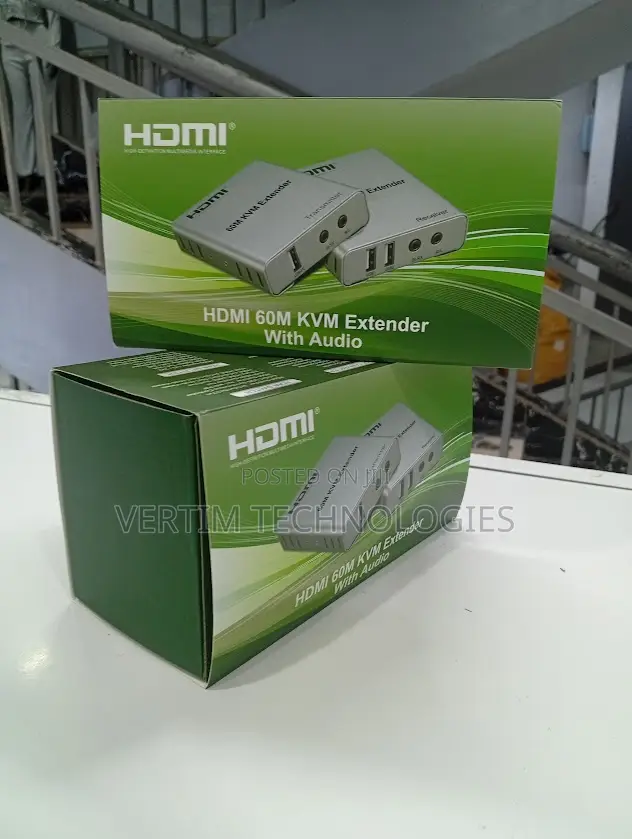 Hdmi KVM Extender With Video Resolution: Up to 1080p Full Hd