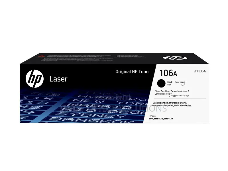 Hp 106a Laserjet Toner Cartridge (W1106a)