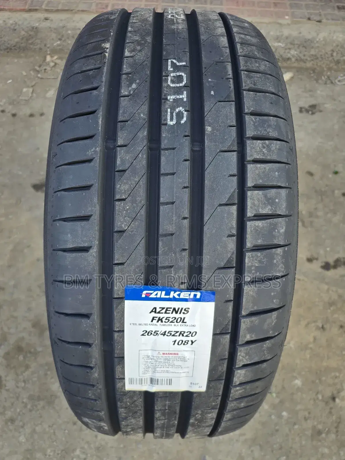 265 /45 R20 Falken Tyres (Japan)