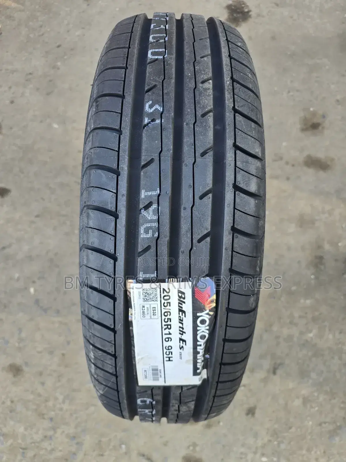 205 /60 R16 Yokohama Tyres (Bluearth) Japan.