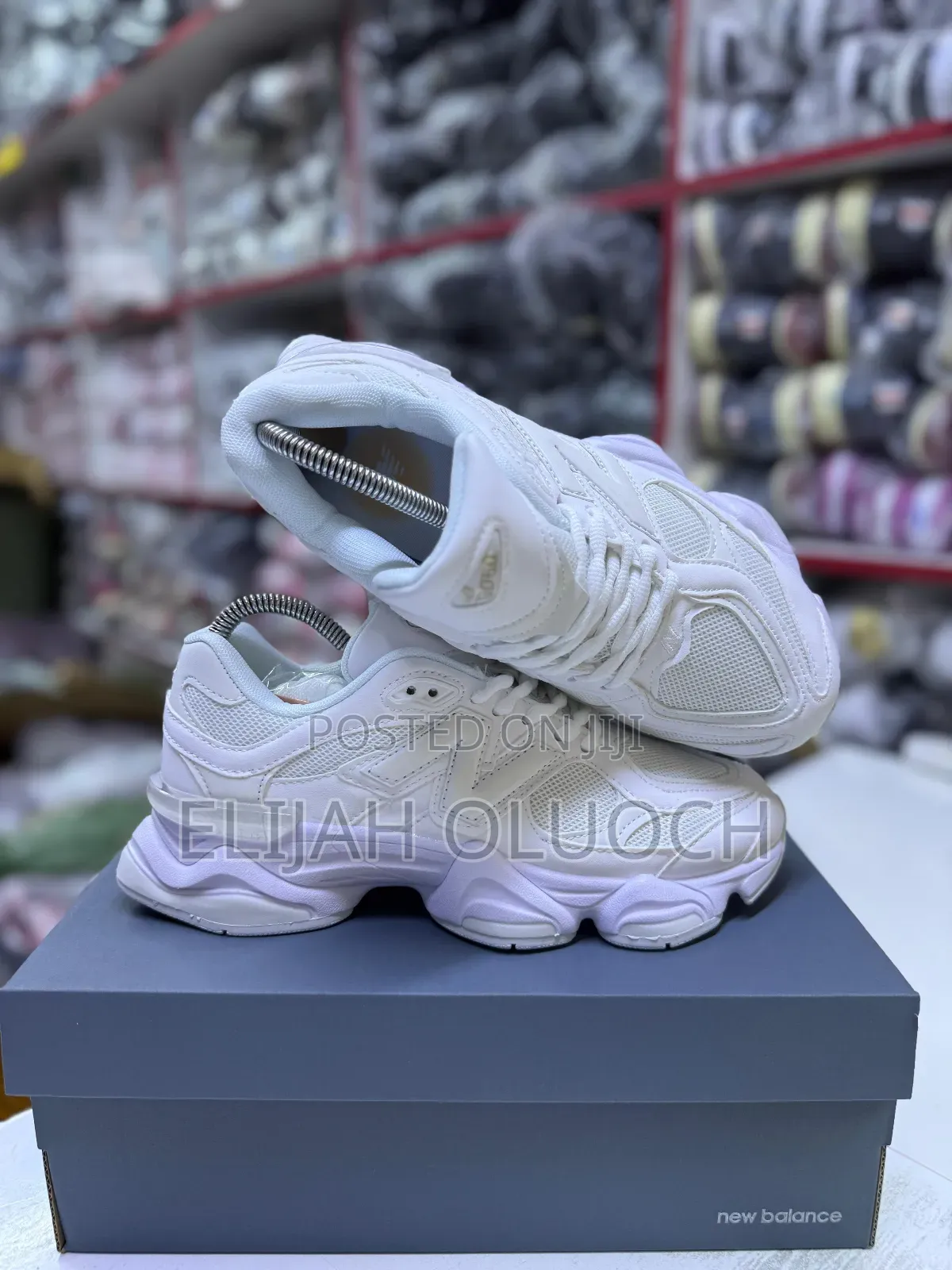 New Balance 9060 Tripple White