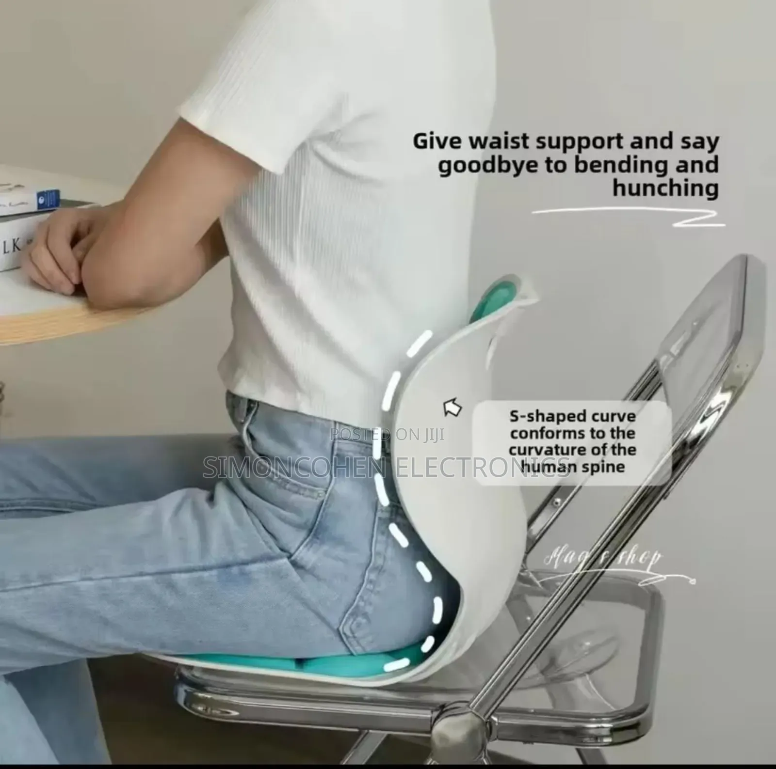 Ergonomic Back Support Seat Cushion