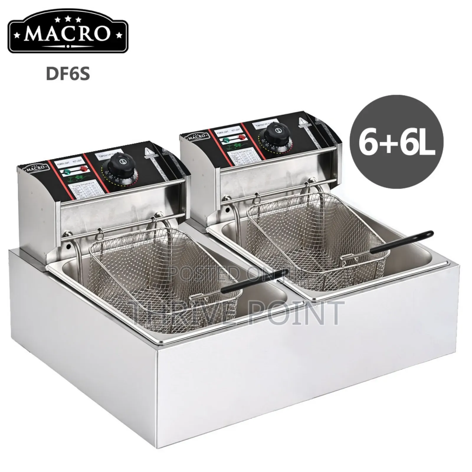 Macro Double Deep Fryer