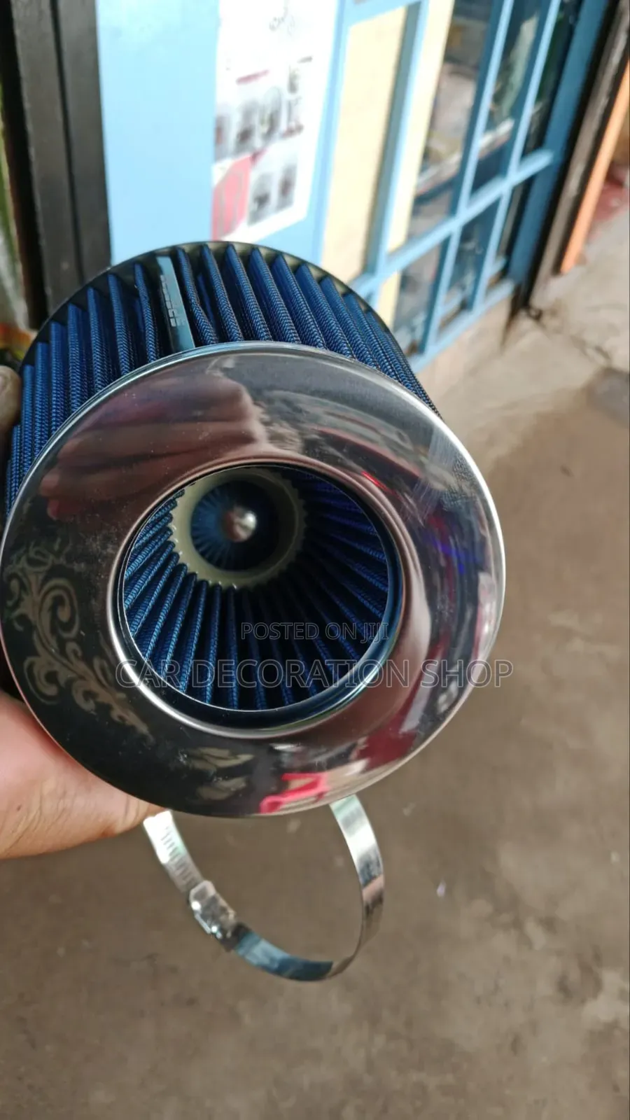 Universal Car Air Filter Head Air Cleaner 3_3.5_4"