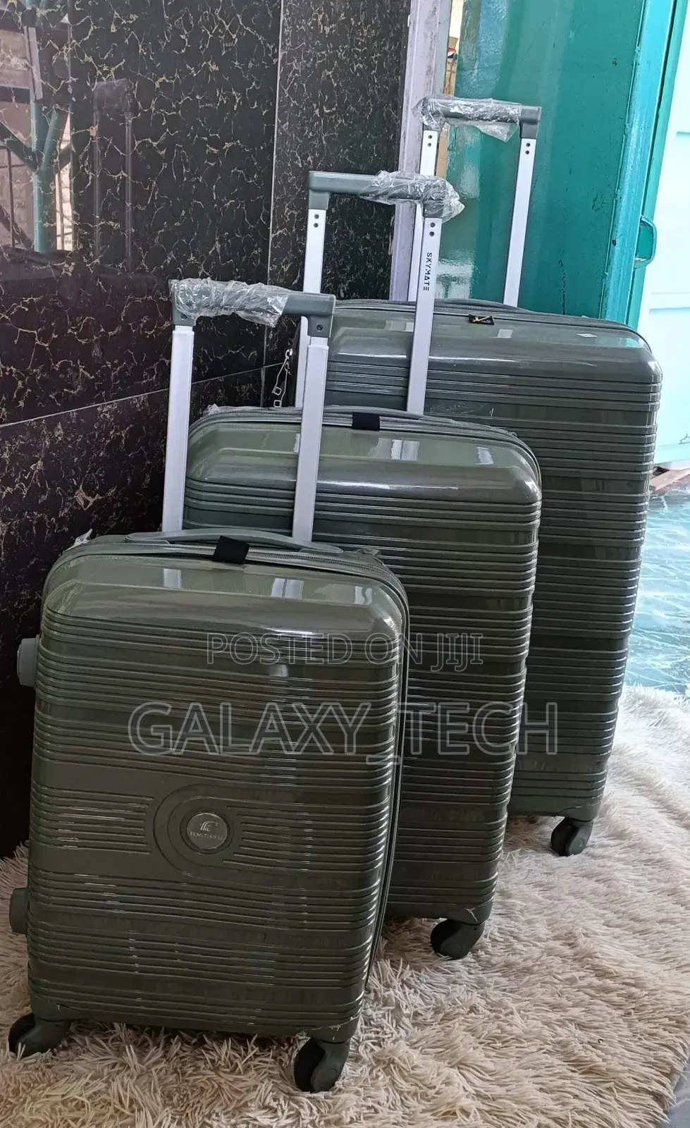 3 in 1 Rubber Suitcases//Unbreakable Travel Bags