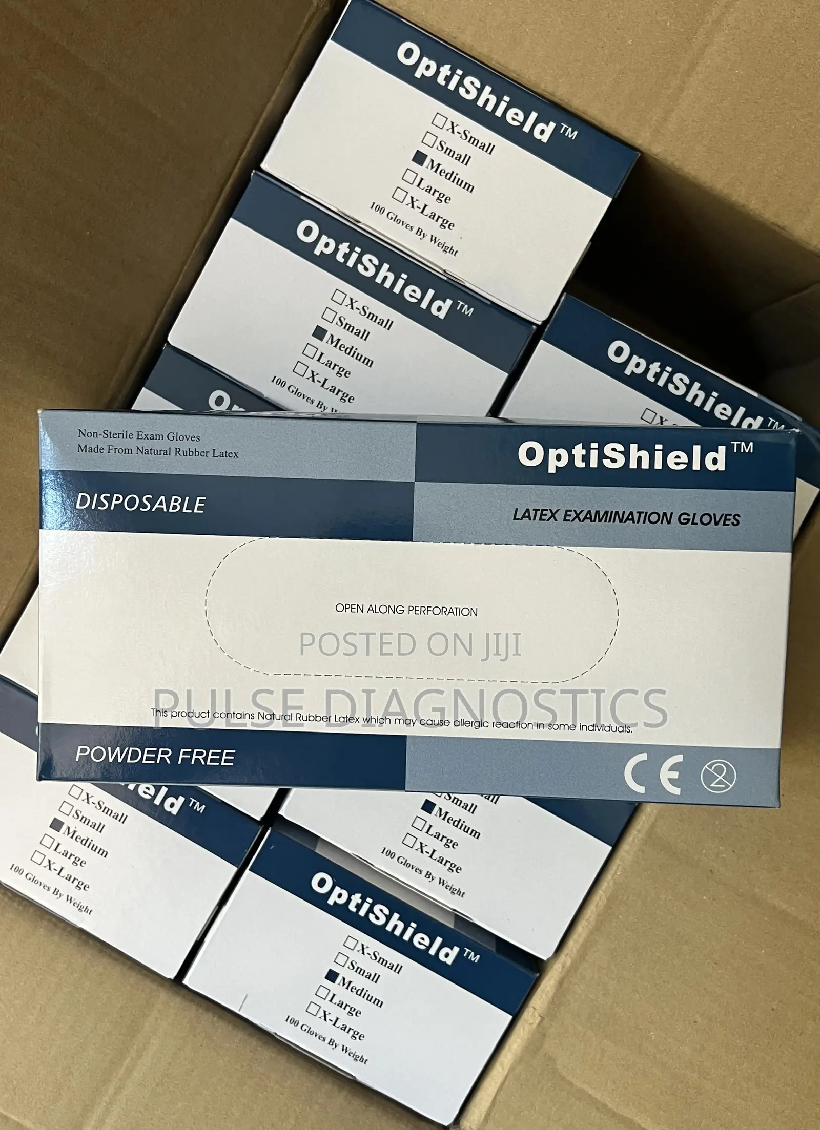 Latex Powder Free Examination Gloves