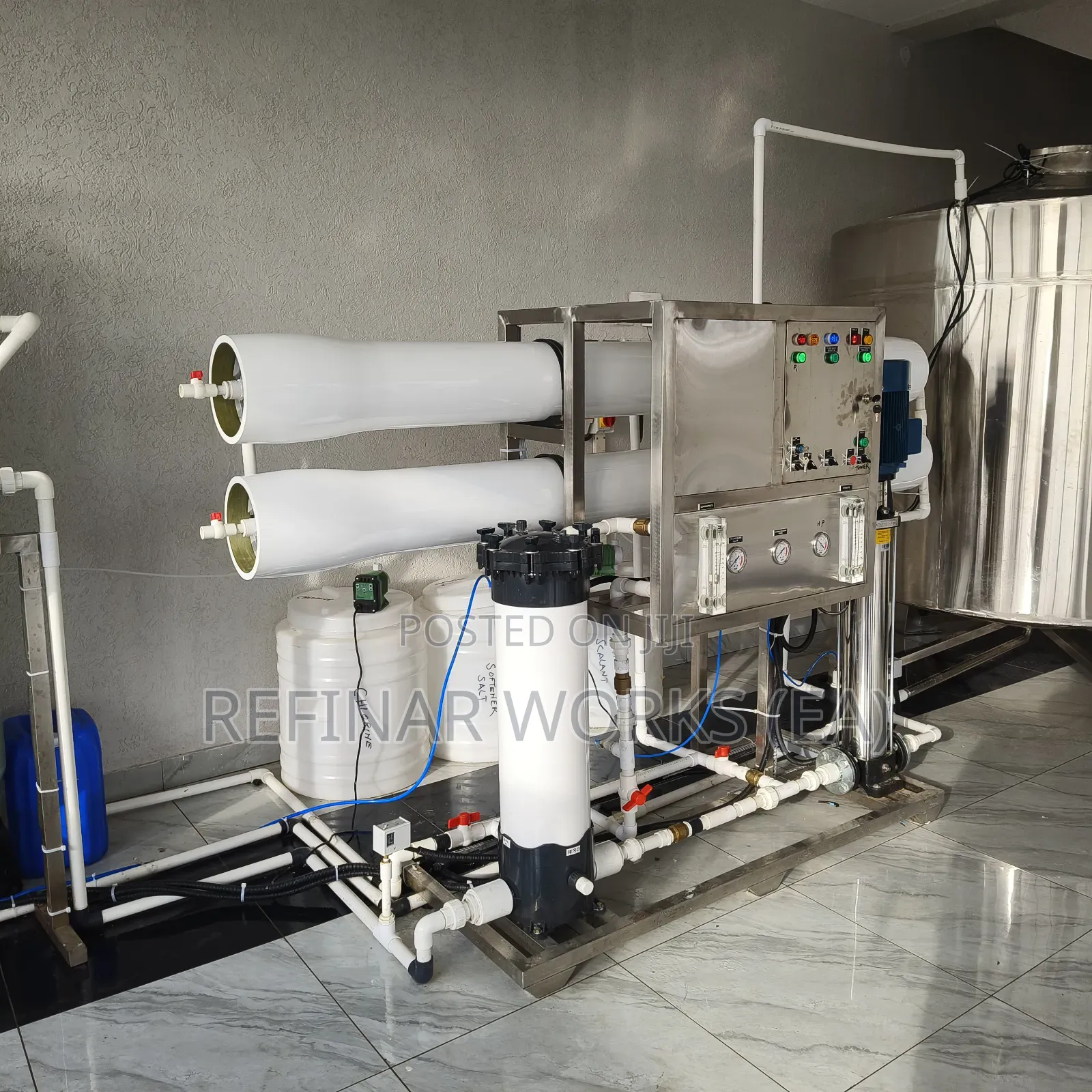 Industrial Reverse Osmosis Plant – Custom Capacities 2000 to 10,000lph
