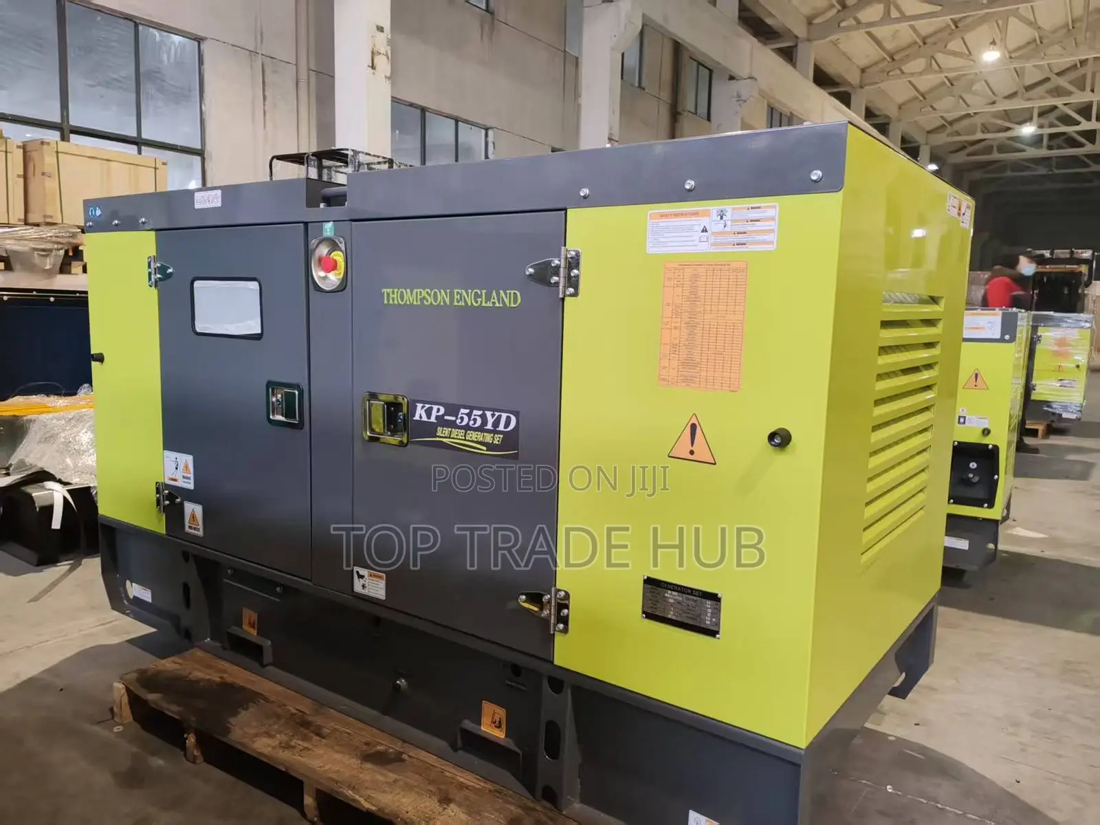 Thompson  Super Silent Diesel Generator 55kva 3 Phase (Water Cooled)