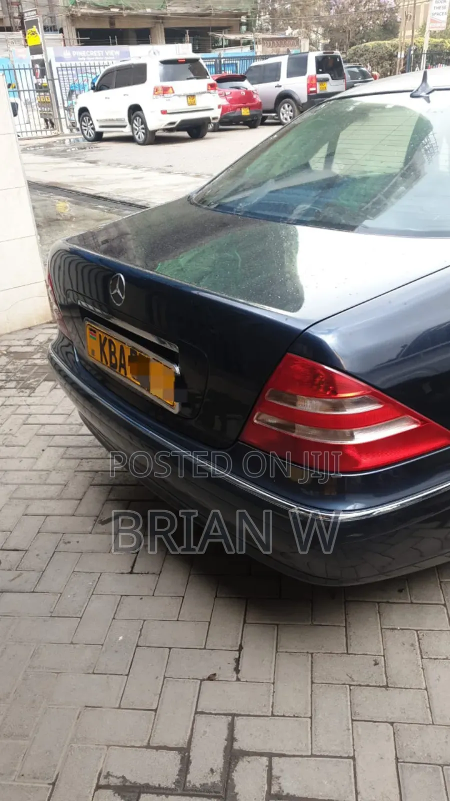 Mercedes-Benz S-Class 2002 Black