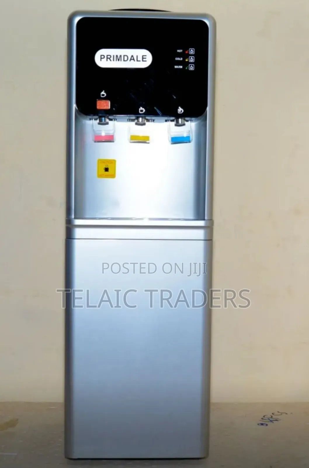 Silver Primdale 3 Taps Hot Normal and Cold Dispenser