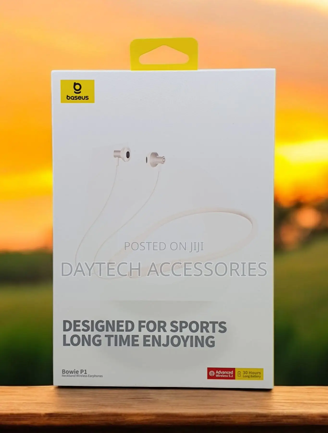 Baseus Bowie P1 Neckband Wireless Earphones - 30h Playtime.