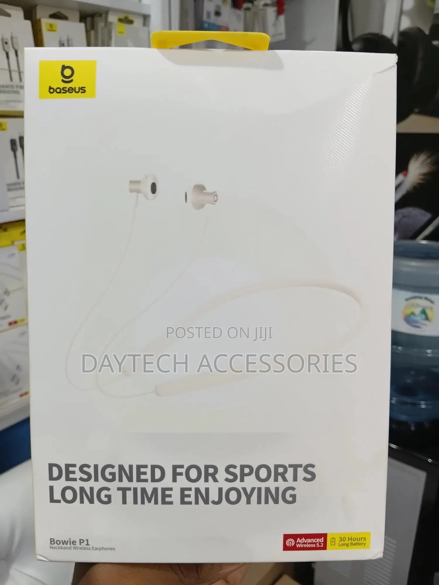 Baseus Bowie P1 Neckband Wireless Earphones - 30h Playtime.