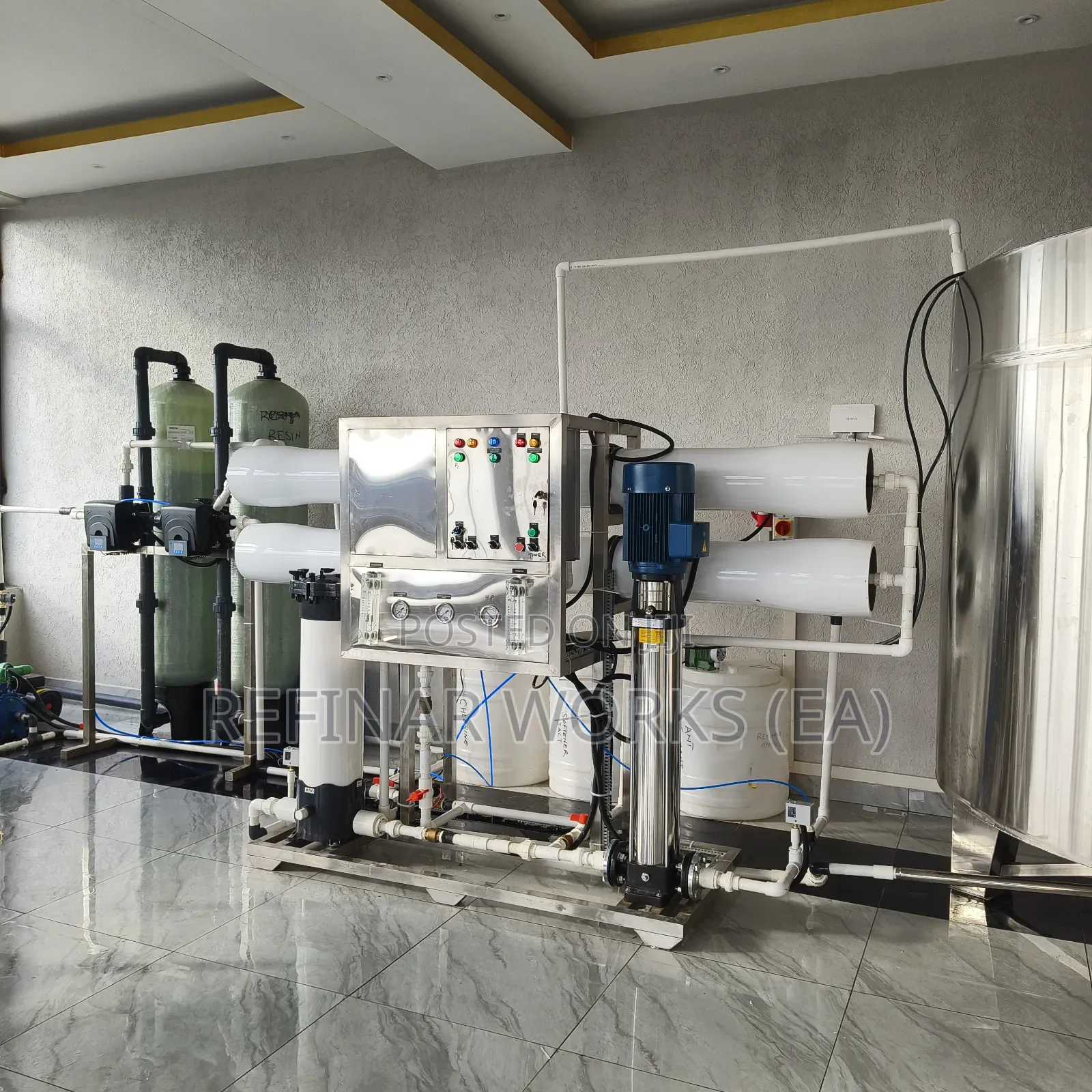 Highperformance Ro Water Purification Systems With Membrane Protection