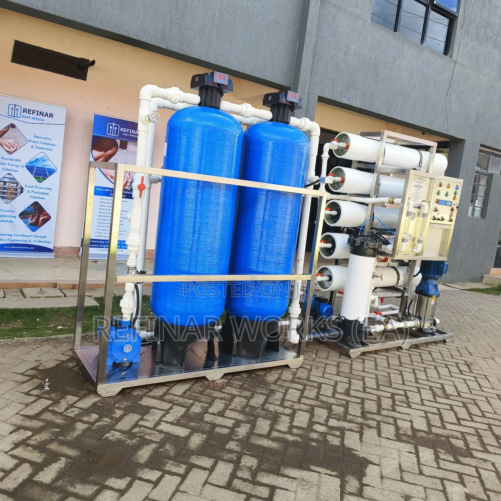 Highperformance Ro Water Purification Systems With Membrane Protection
