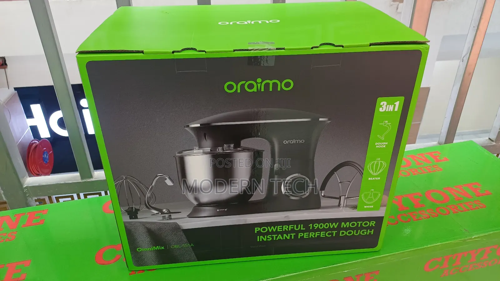 Oraimo Ominimix Versatile 6-Speed Baking Mixer