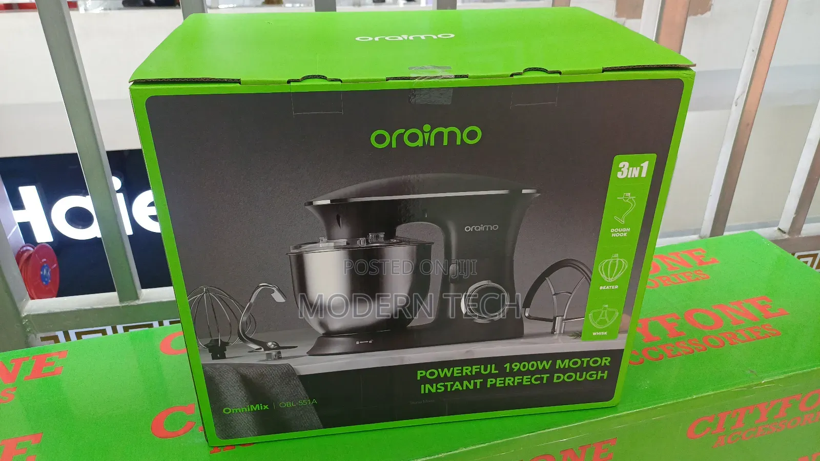 Oraimo Ominimix Strong Motor Stand Mixer for Home Small Business