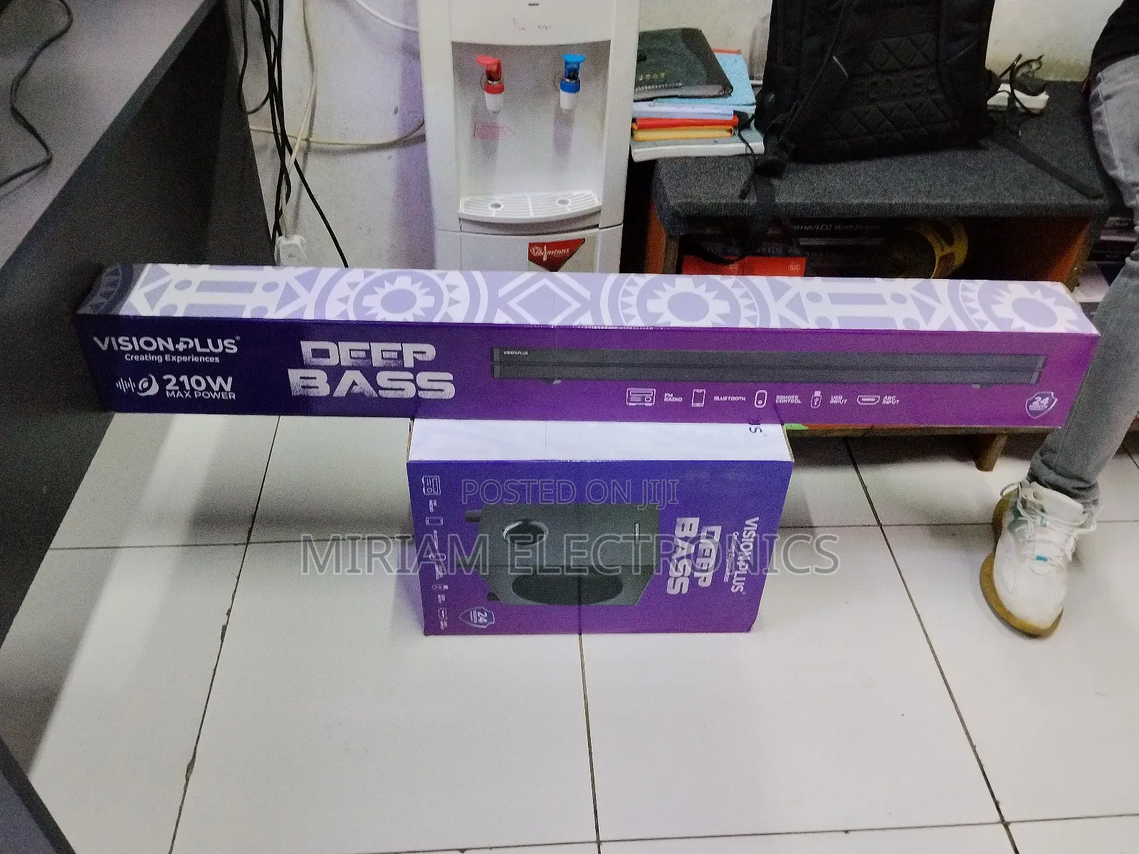 Vision Plus Sound Bar 210w RMS Vp2112sb Deep Bass