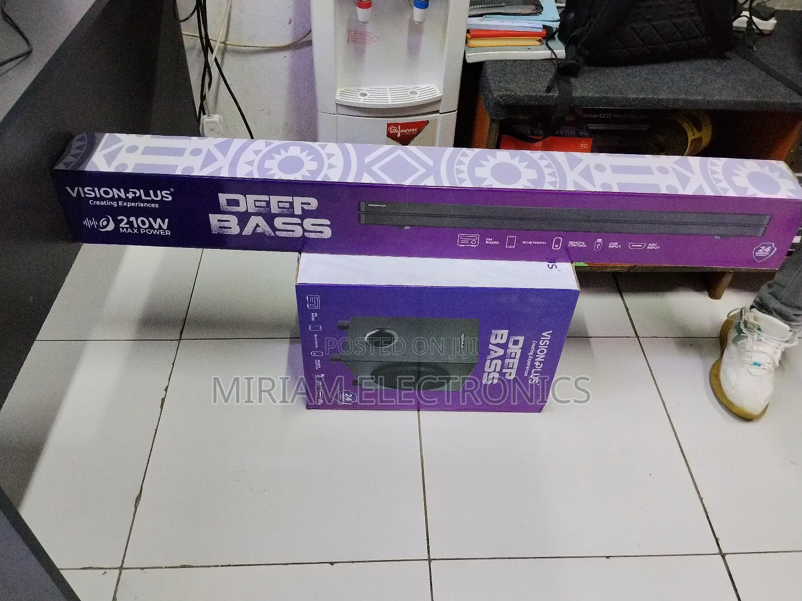Vision Plus Sound Bar 210w RMS Vp2112sb Deep Bass