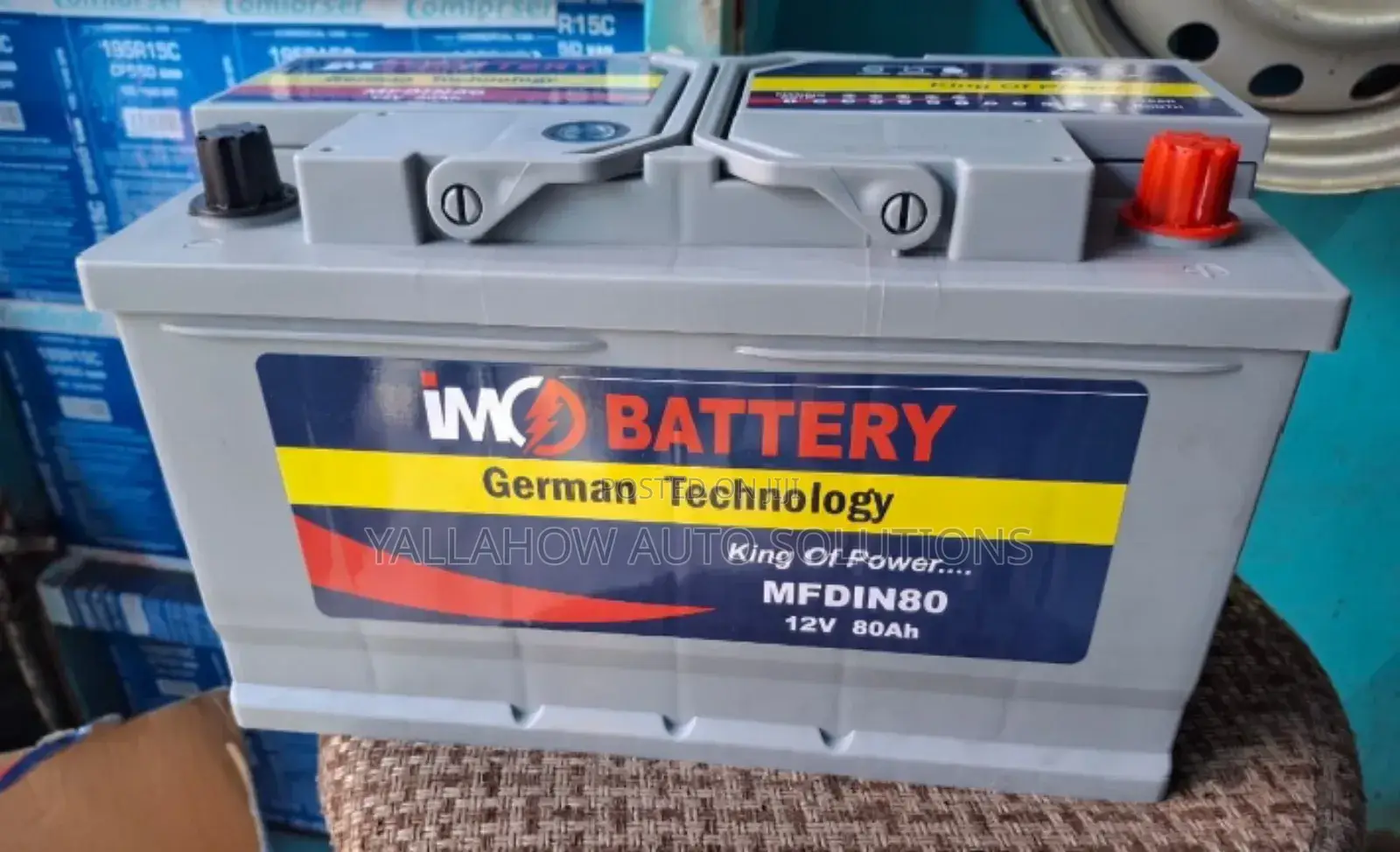 Din80l Imo Battery in Kenya | 80ah Car Battery Best Price Shop