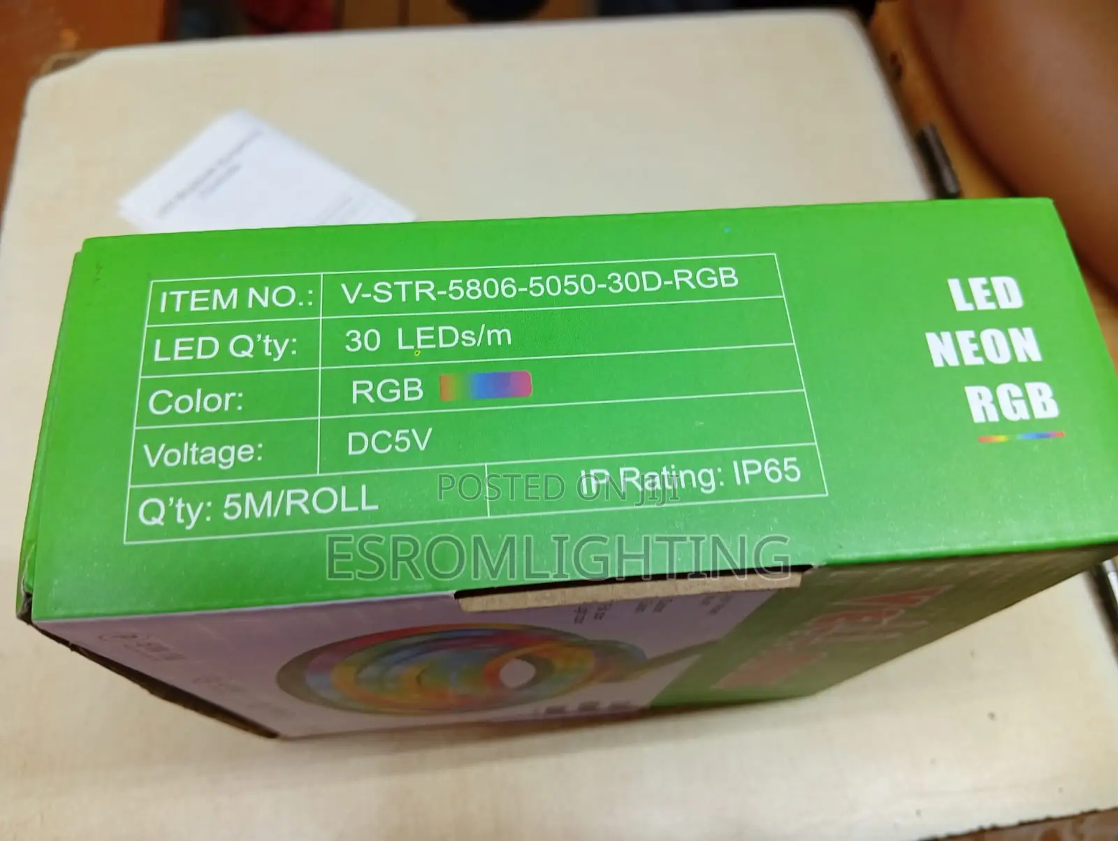 Vellmax Led Neon RGB Strip (5m)