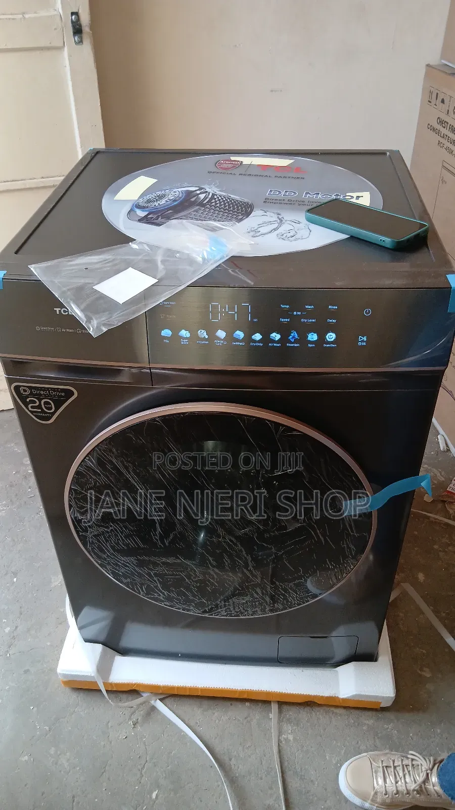 TCL Washing Machine 10/7kg Wash and Dry Digital