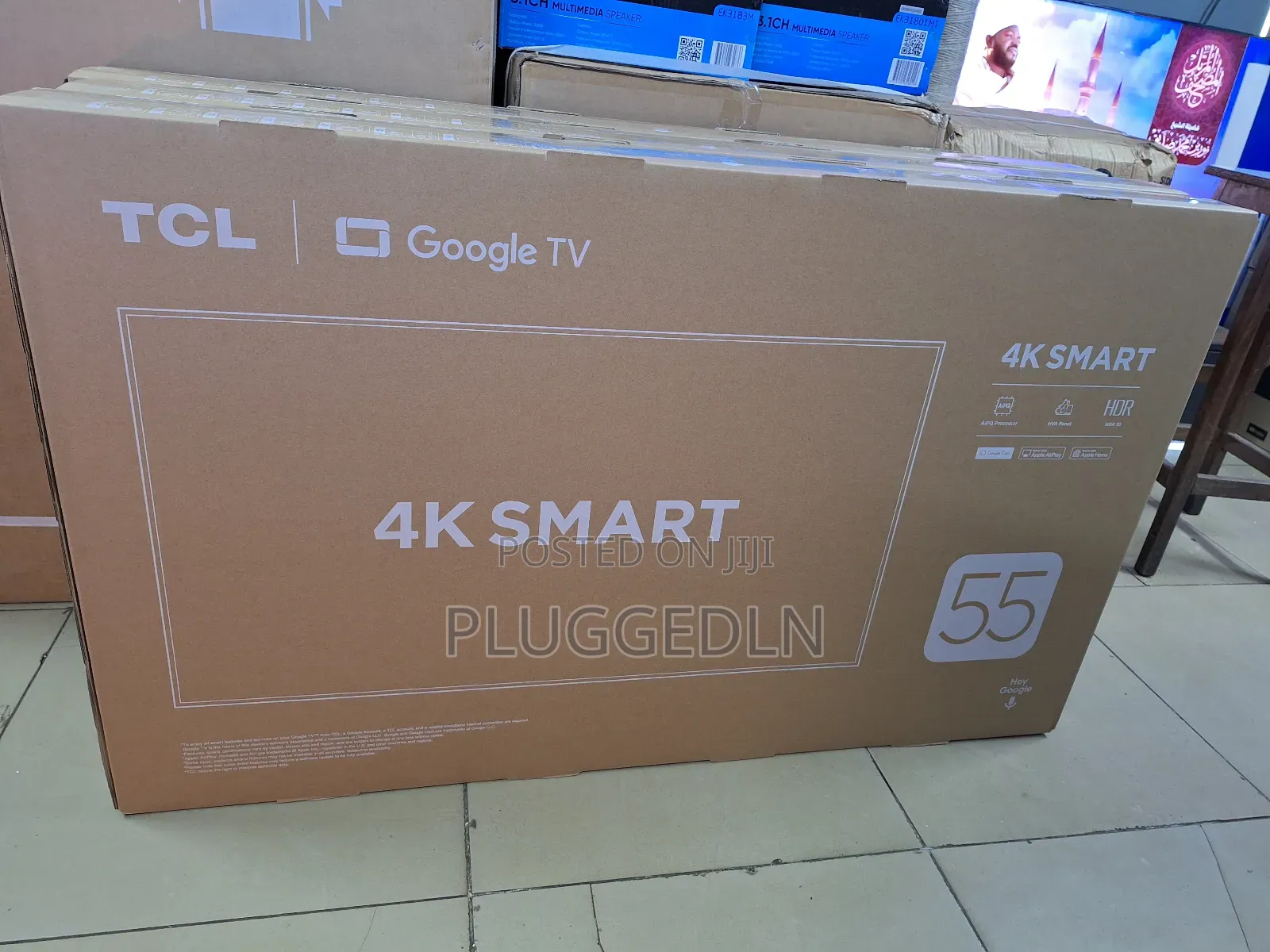 * 55-Inch TCL Smart Google Tv