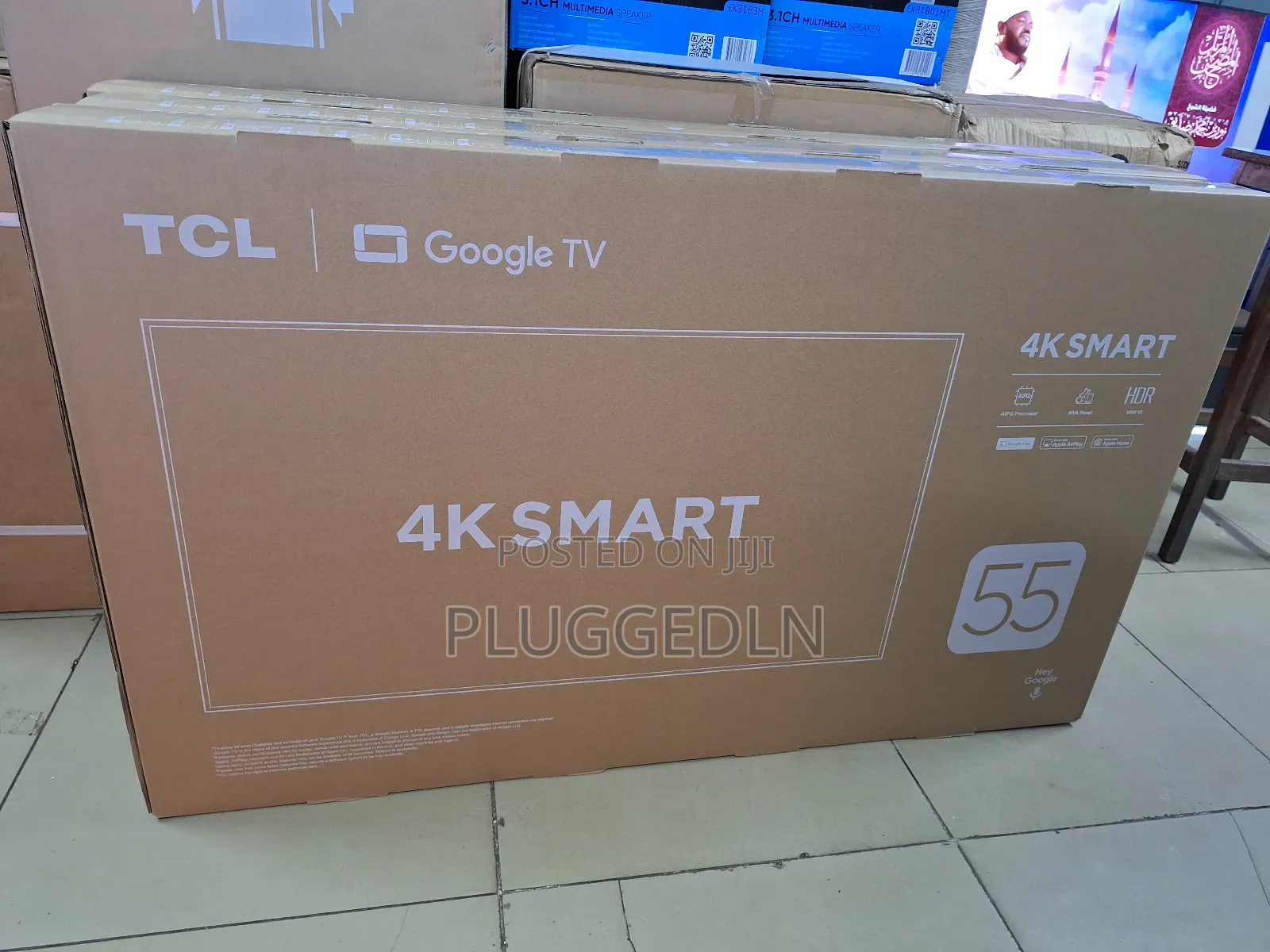 * 55-Inch TCL Smart Google Tv