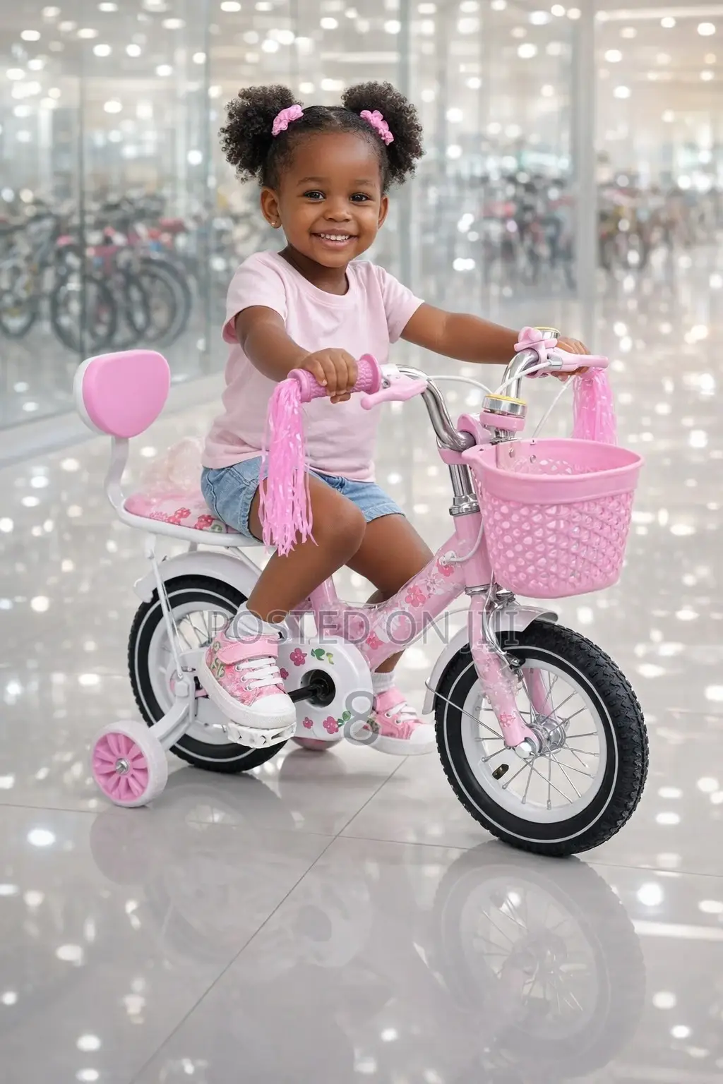 Safe Kids Bicycle – 12 Inch With Training Wheels