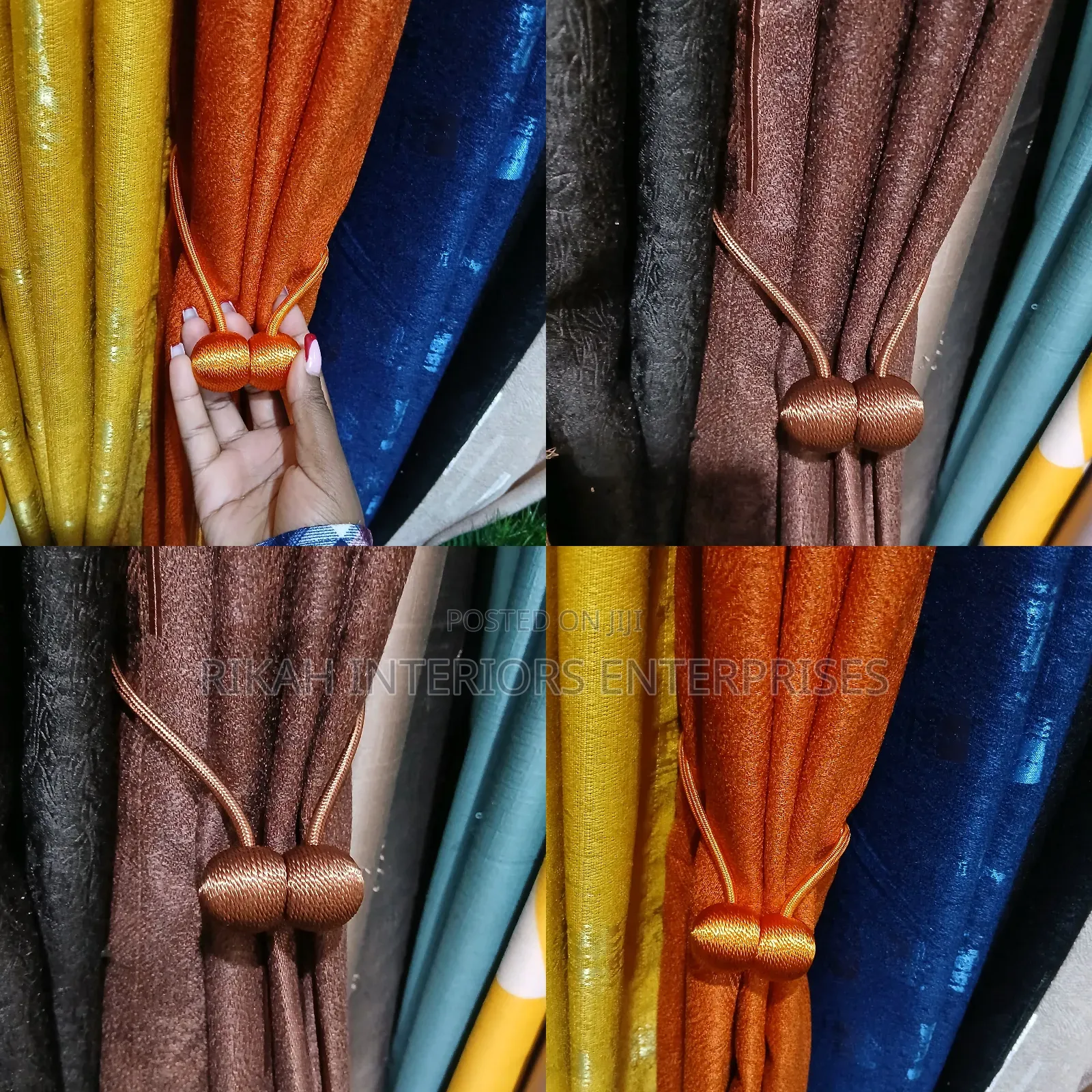 Beautiful Holders for Curtains