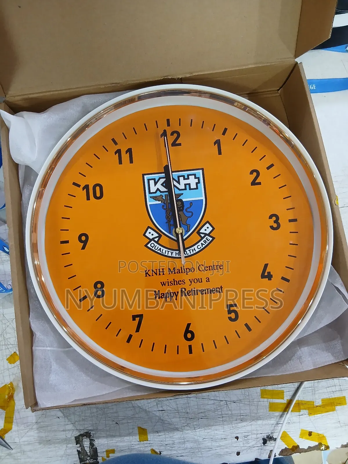 Custom -Branded Wall Clock