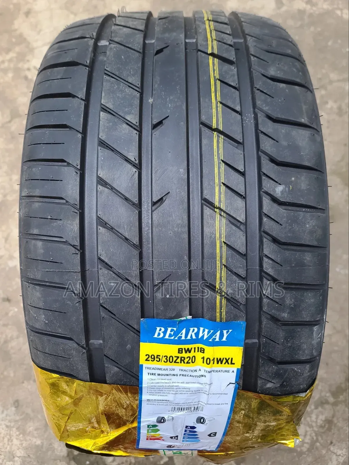 295/30r20 Bearway Tyres 101 W X/L Bw118