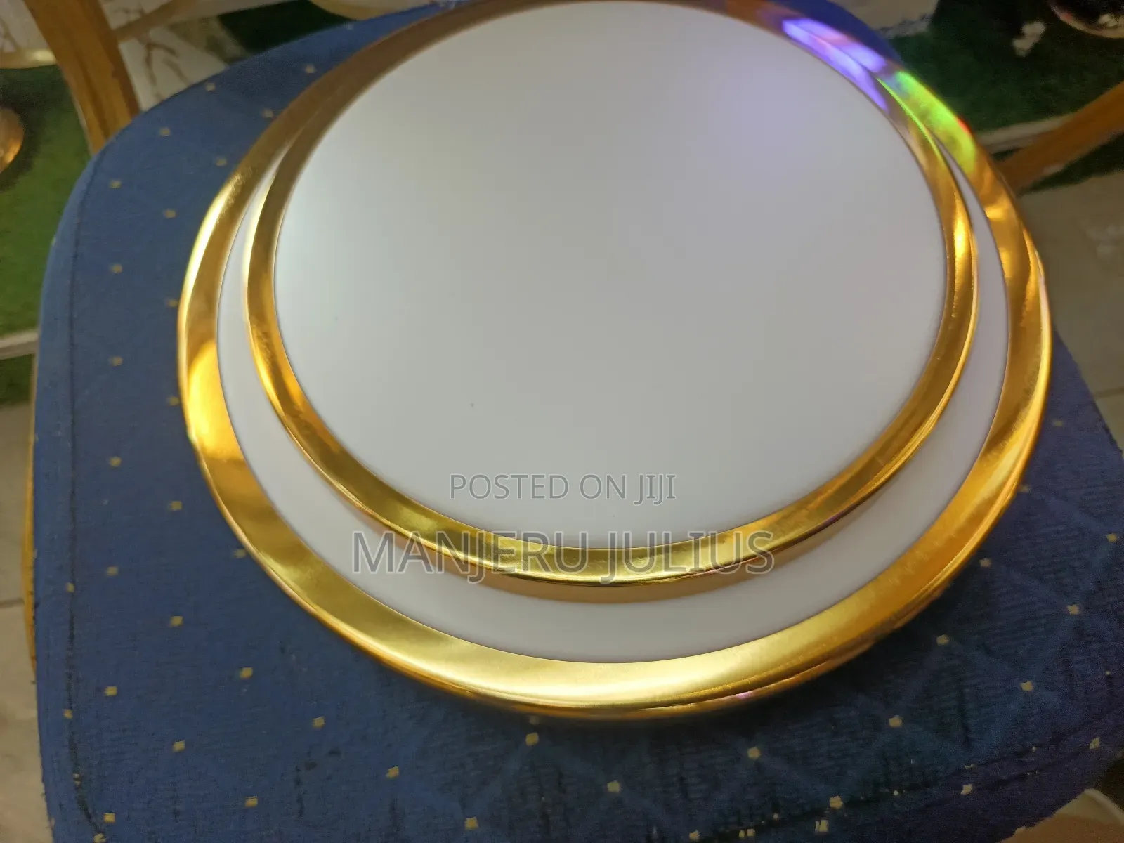 18wt Gold Ceiling Light