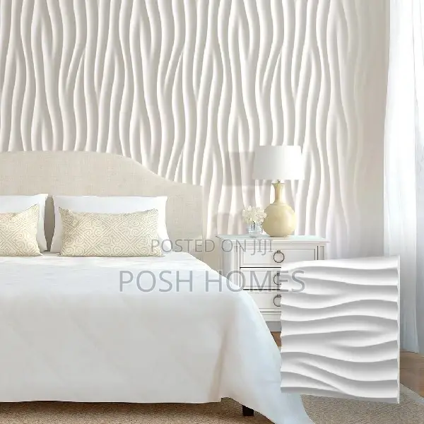 Modern Wave 3d Wallpanels