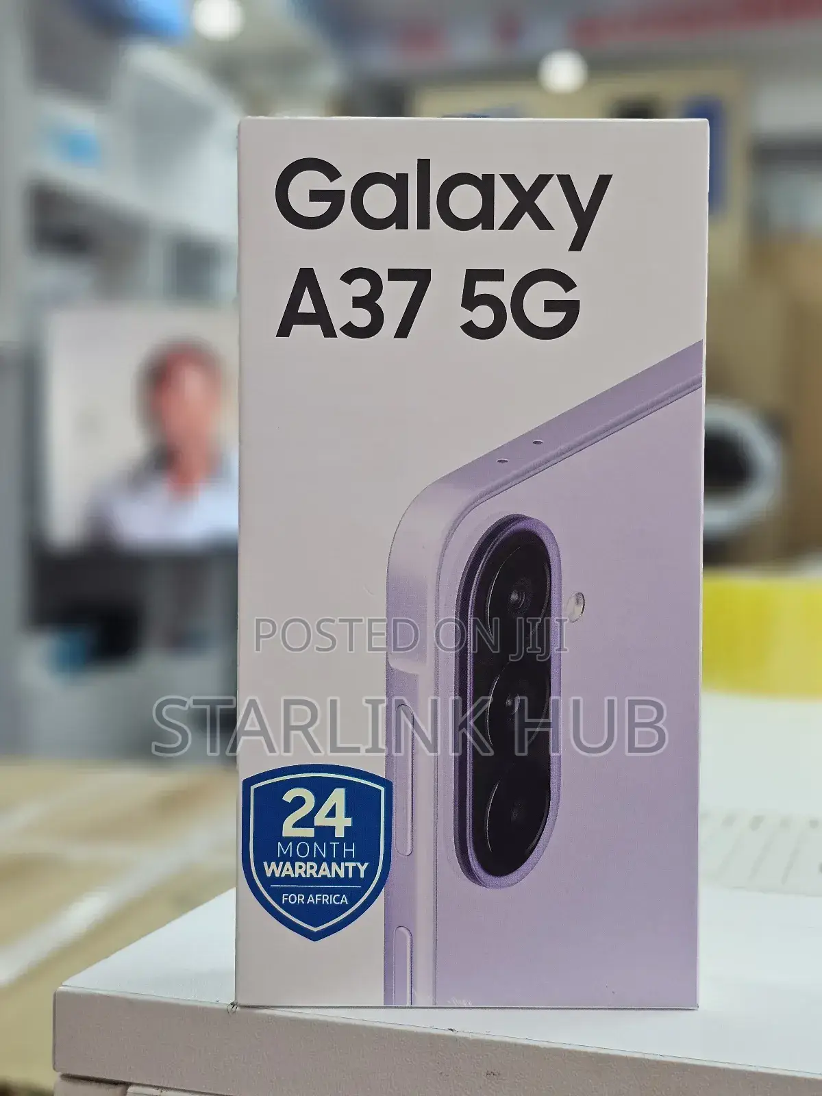 New Samsung Galaxy A37 128 GB Purple