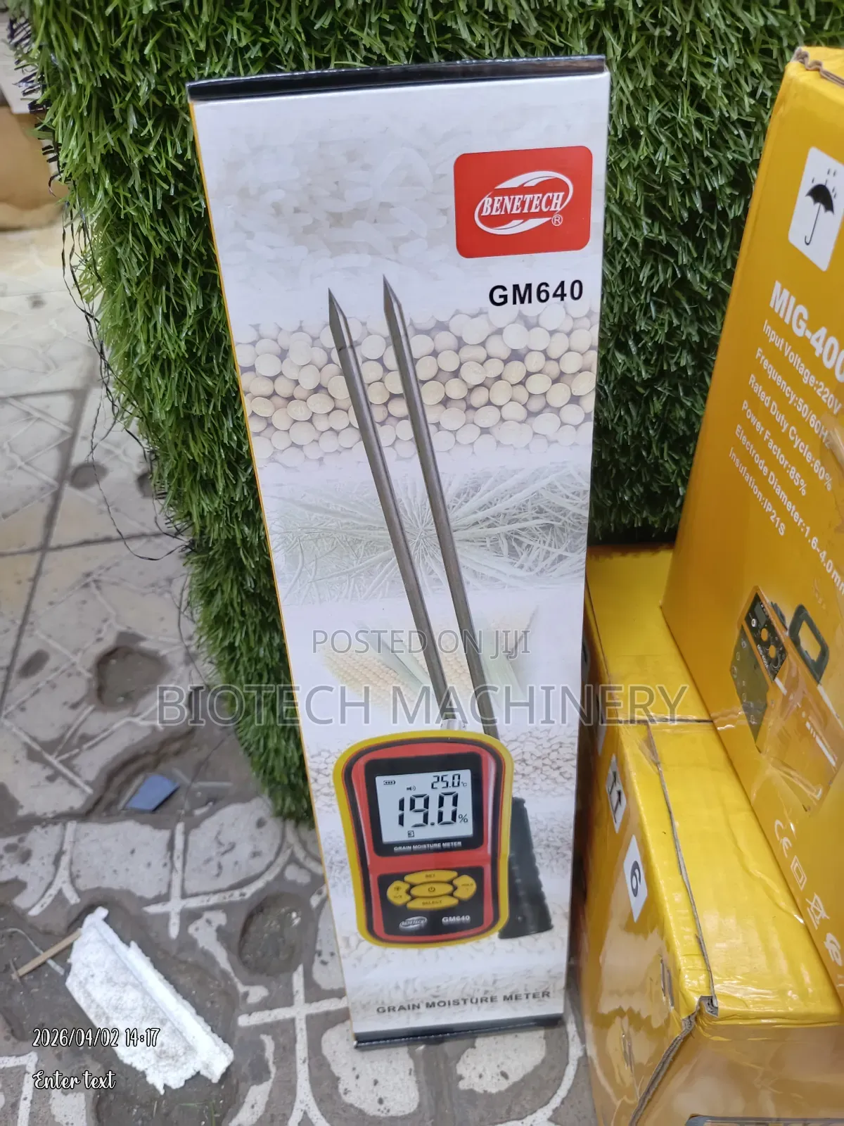 Gm640 Grain Moisture Meter