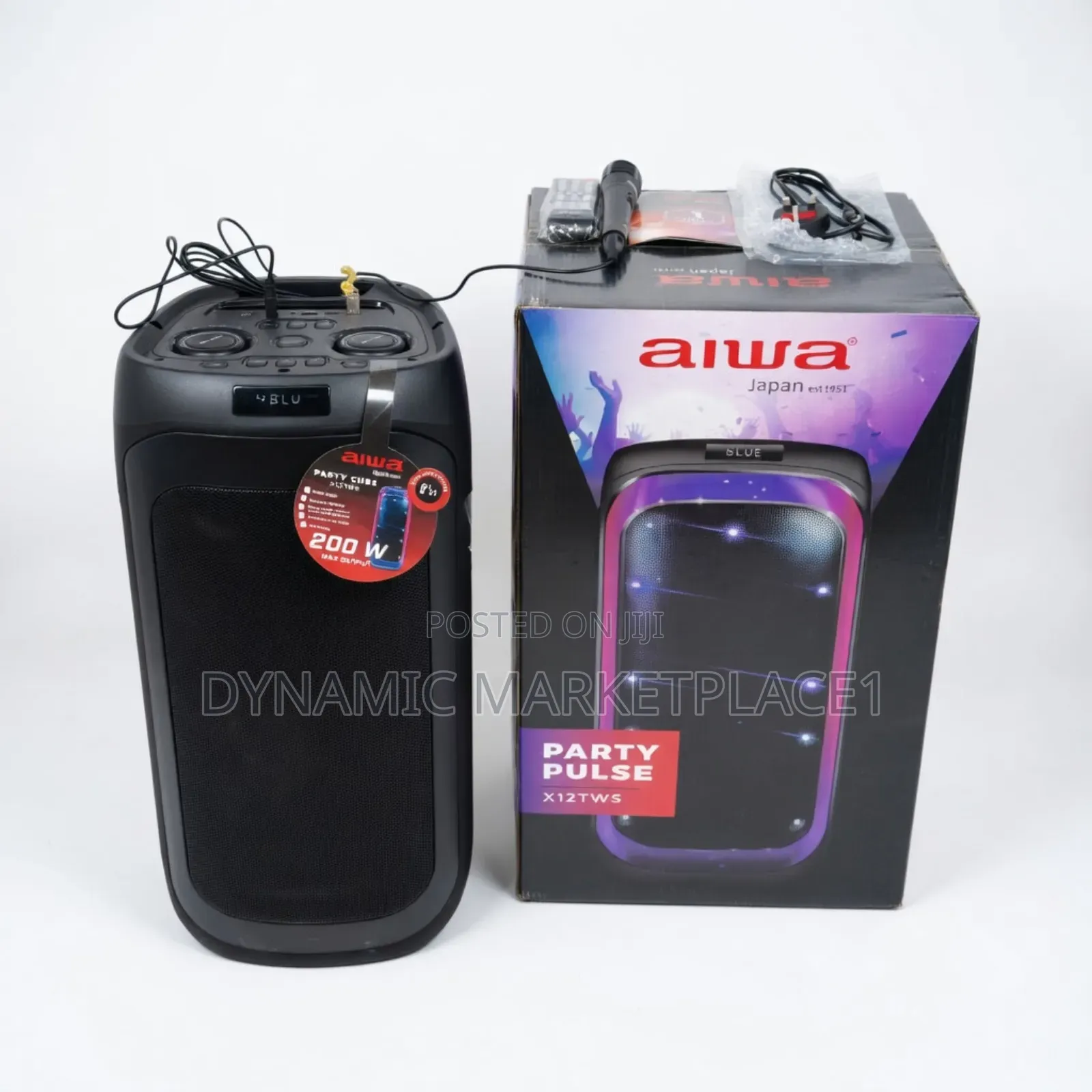 Aiwa Party Cube X12tws 200w Bluetooth Party Speaker