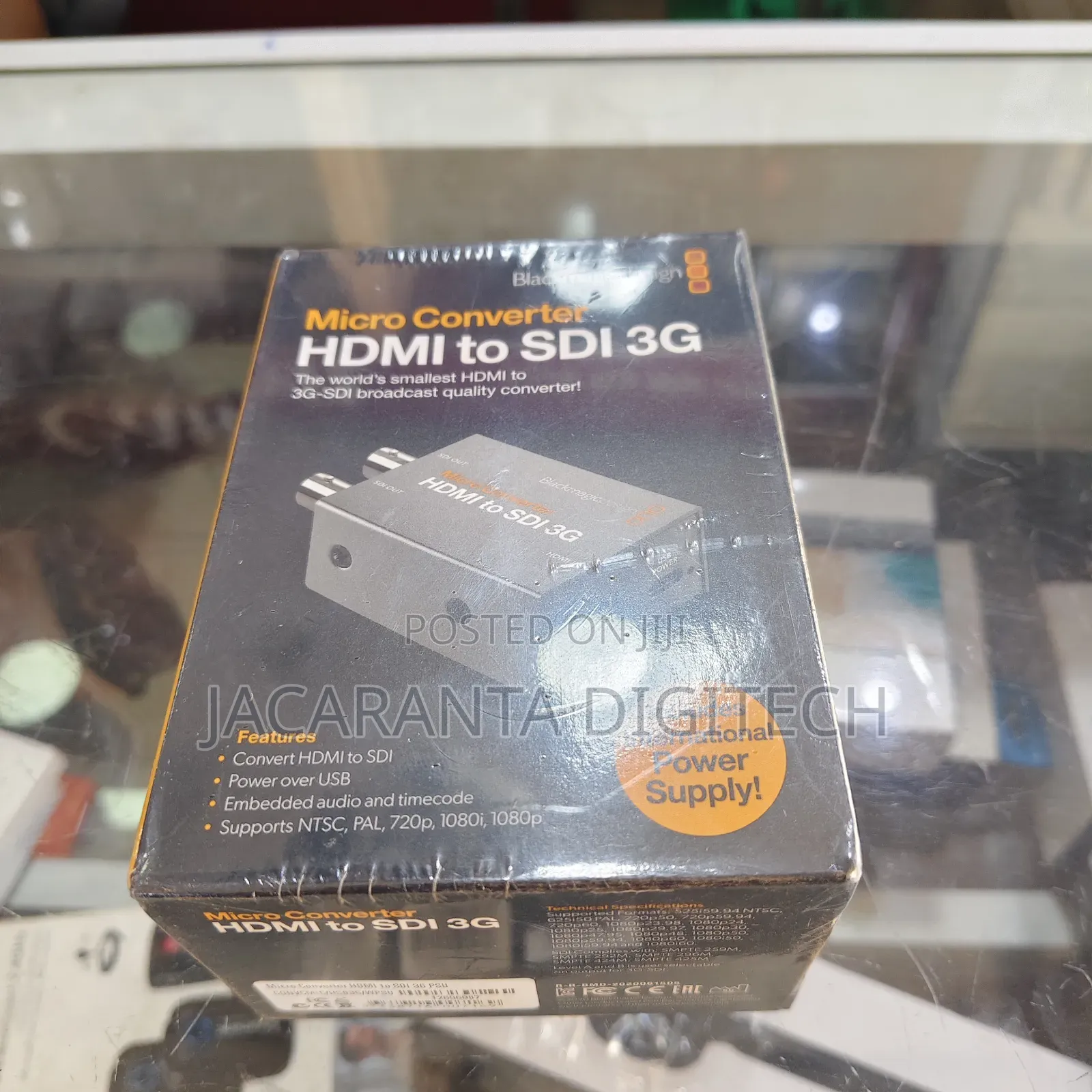 Blackmagic Design Micro Converter Hdmi to Sdi (With Power Supply)