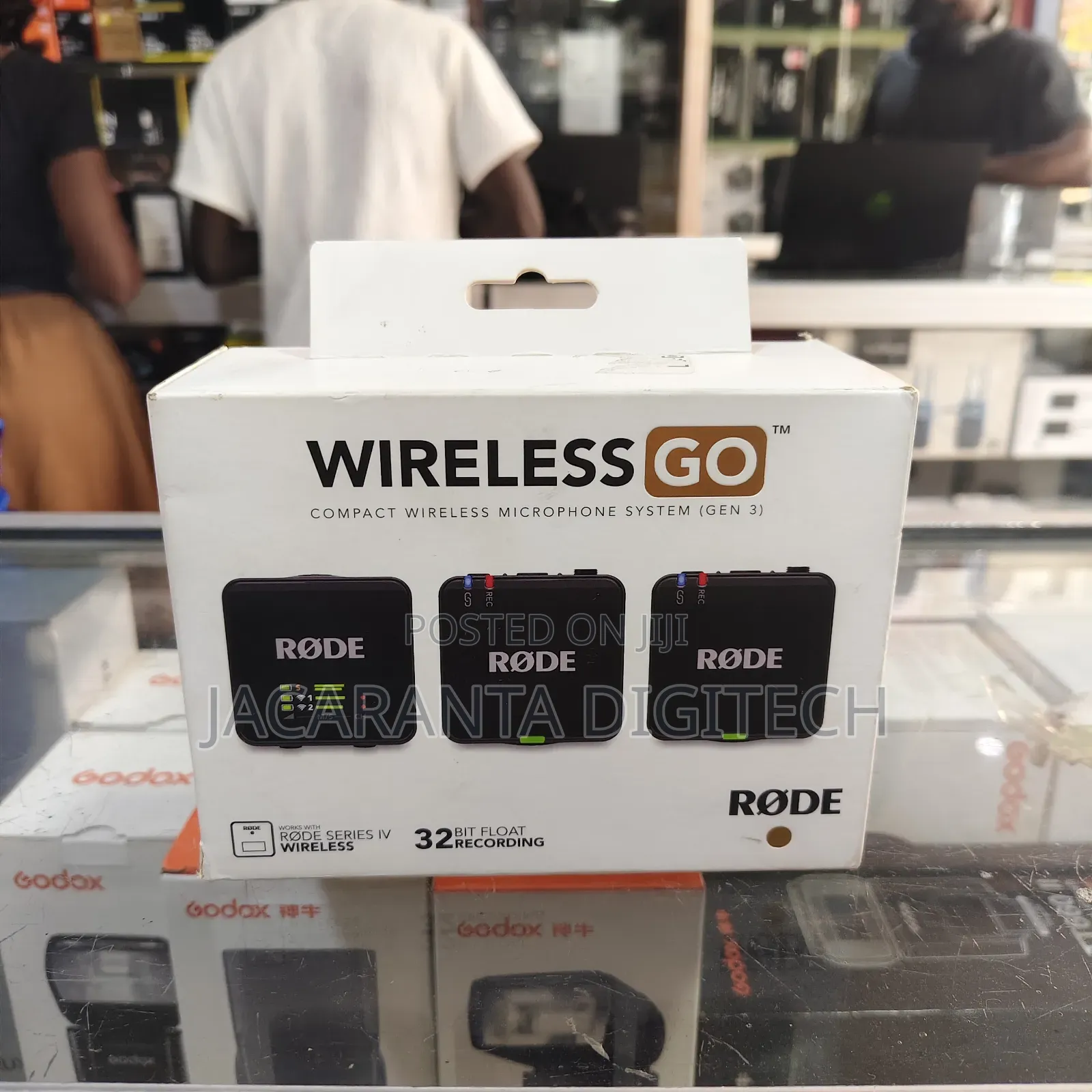 Rode Wireless Go (Gen 3) 2-Person Digital Microphone 2.4 GHZ