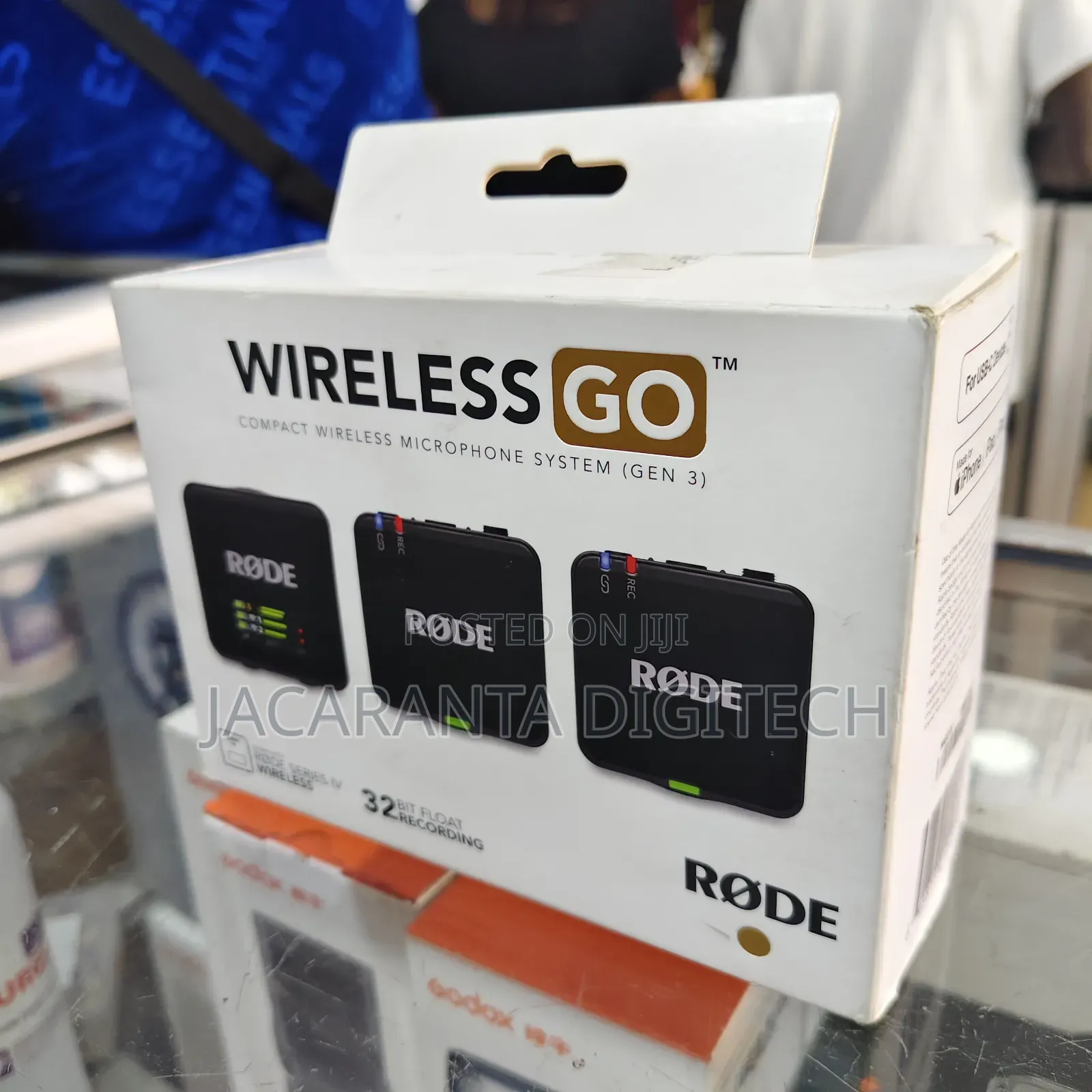 Rode Wireless Go (Gen 3) 2-Person Digital Microphone 2.4 GHZ