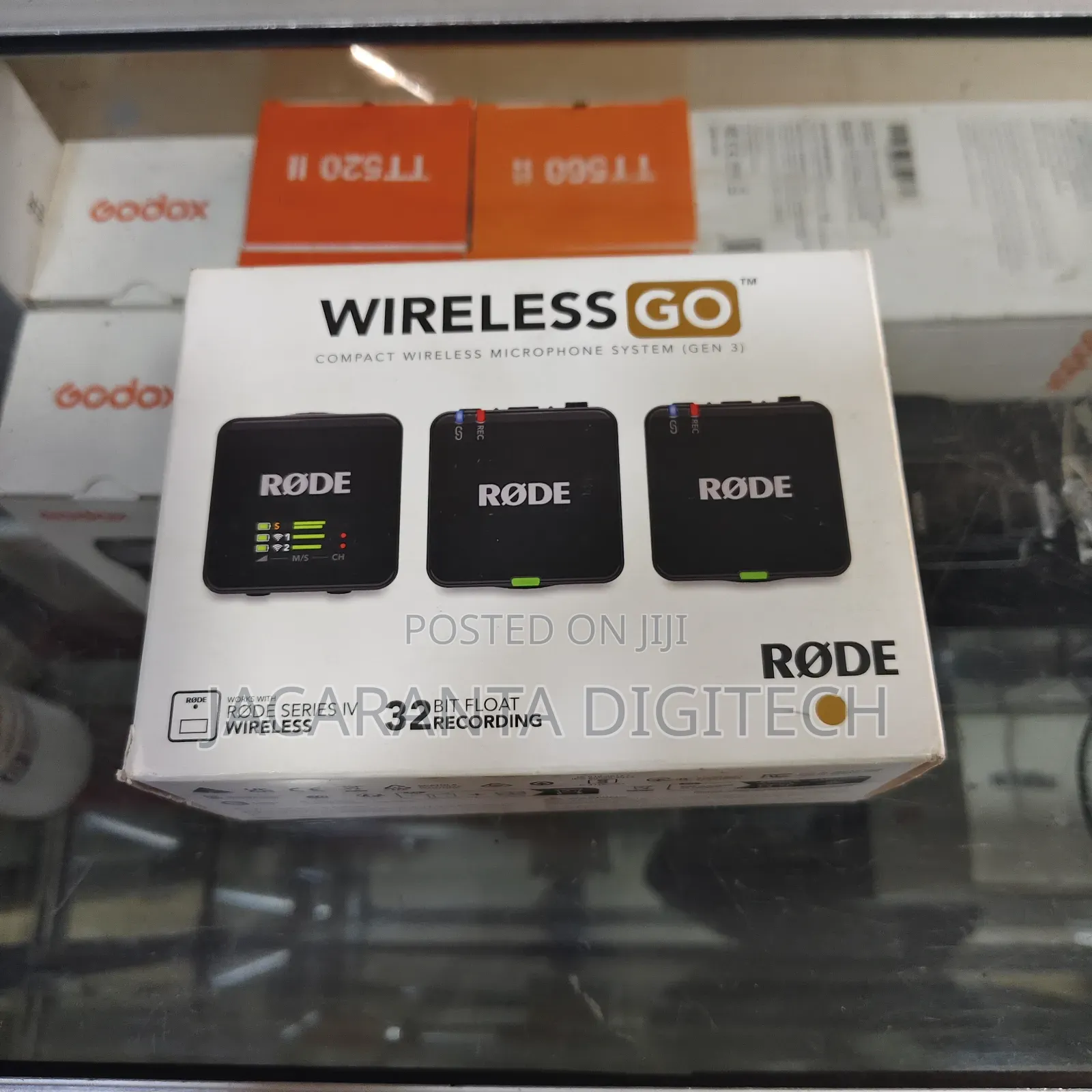Rode Wireless Go (Gen 3) 2-Person Digital Microphone 2.4 GHZ