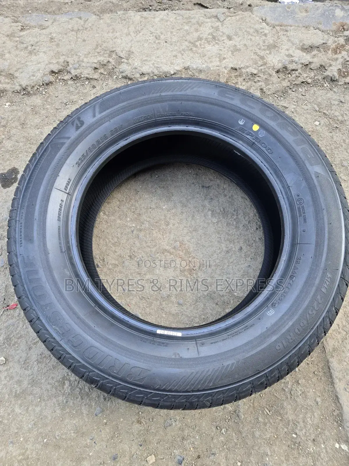 225 /60 R16 Bridgestone Tyres (Highway) Indonesia.