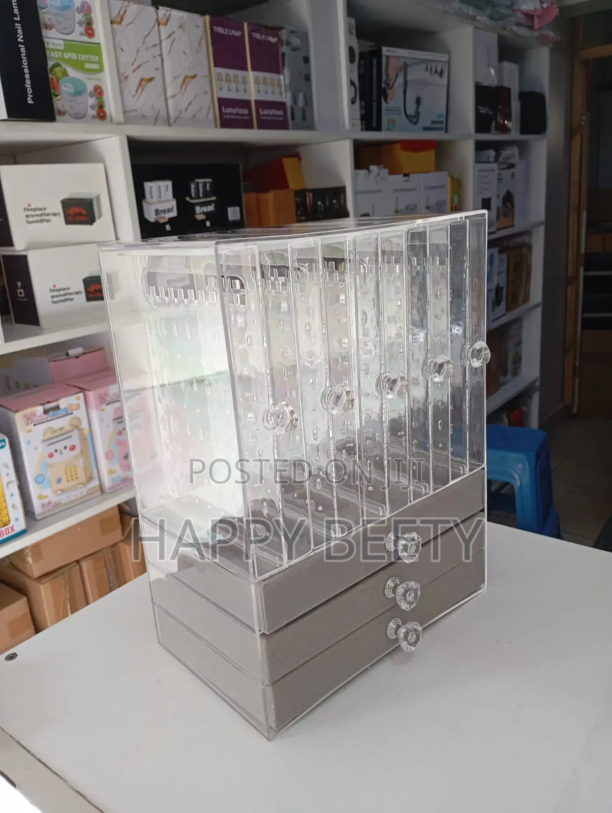 * High-End Luxury Jewelry Storage Organizer