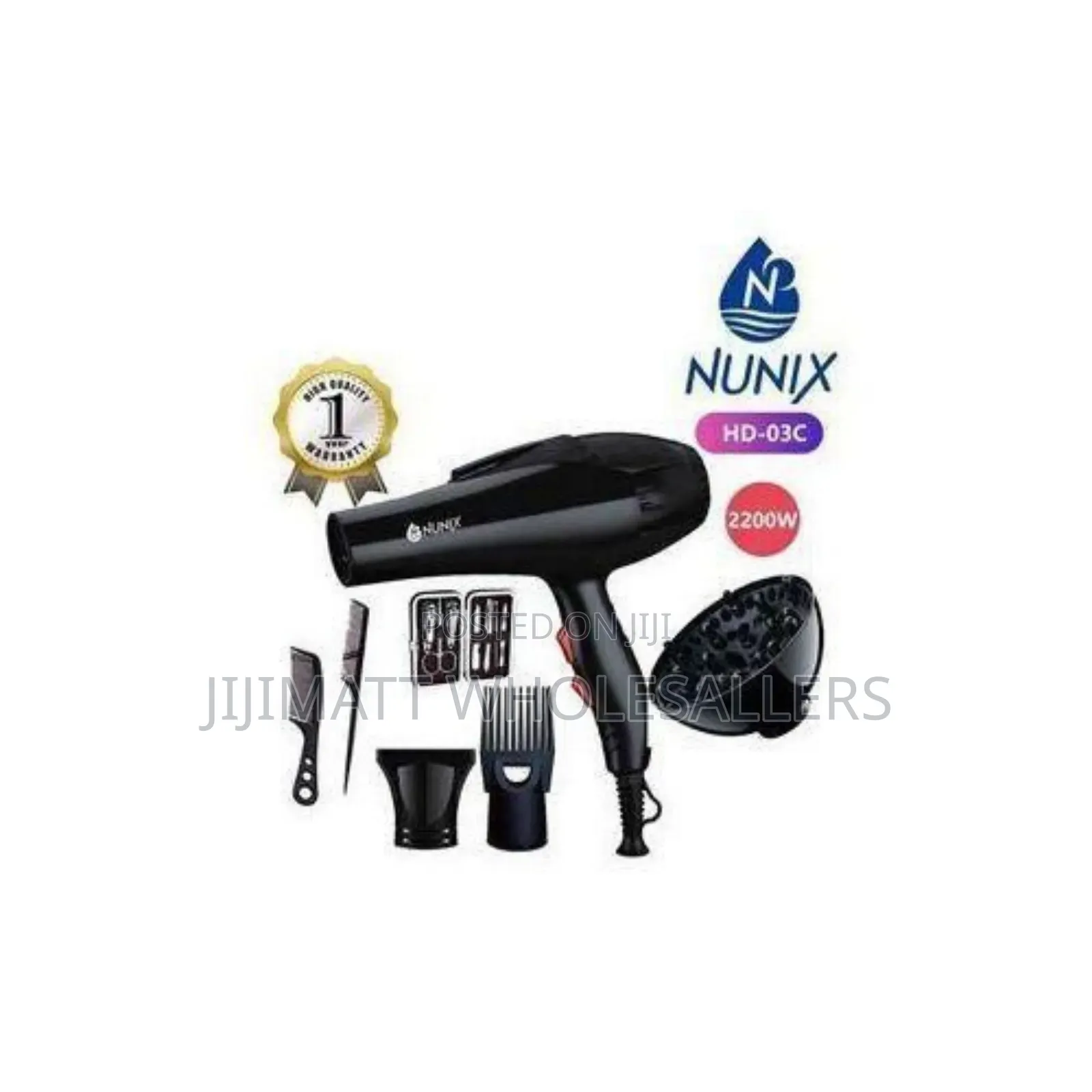 Nunix Hd-03c Hair Dryer