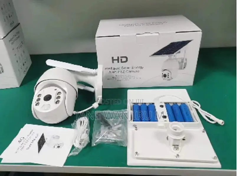 Ubox 4mp Single-Lens Solar PTZ Camera