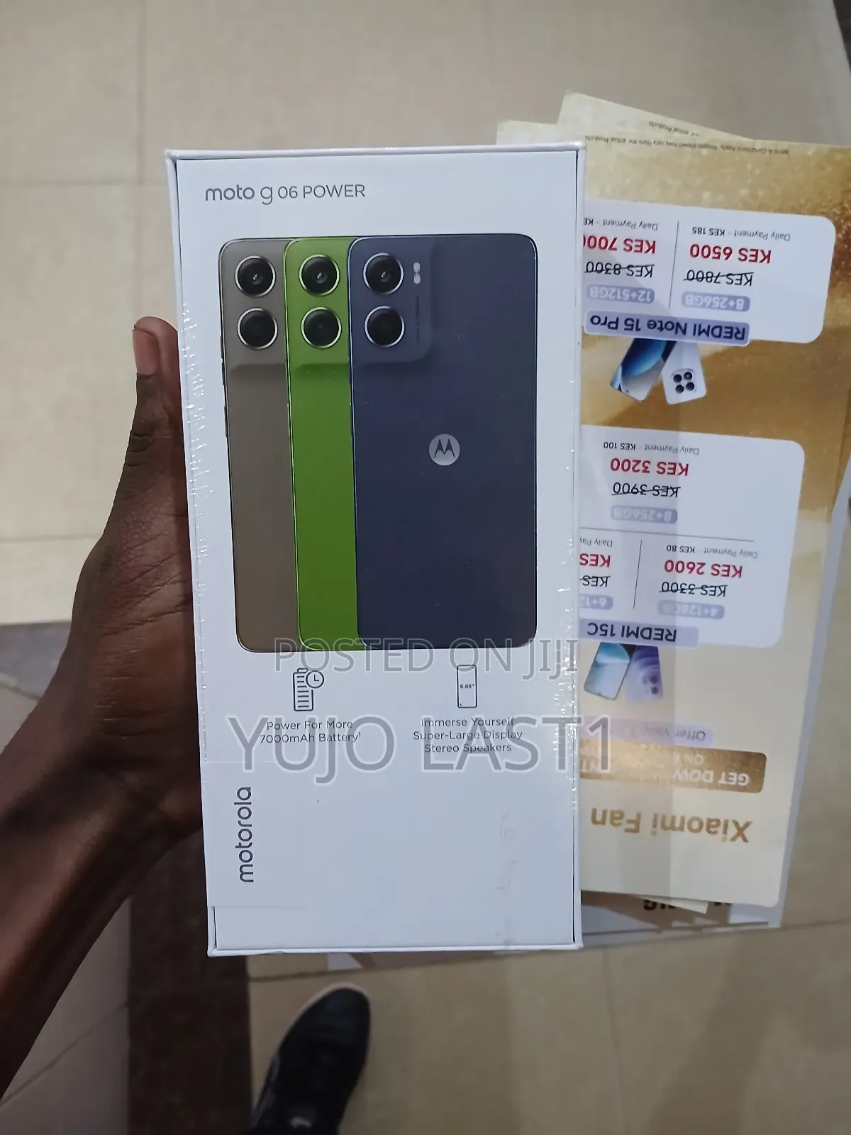 New Motorola Moto G06 Power 256 GB Gray