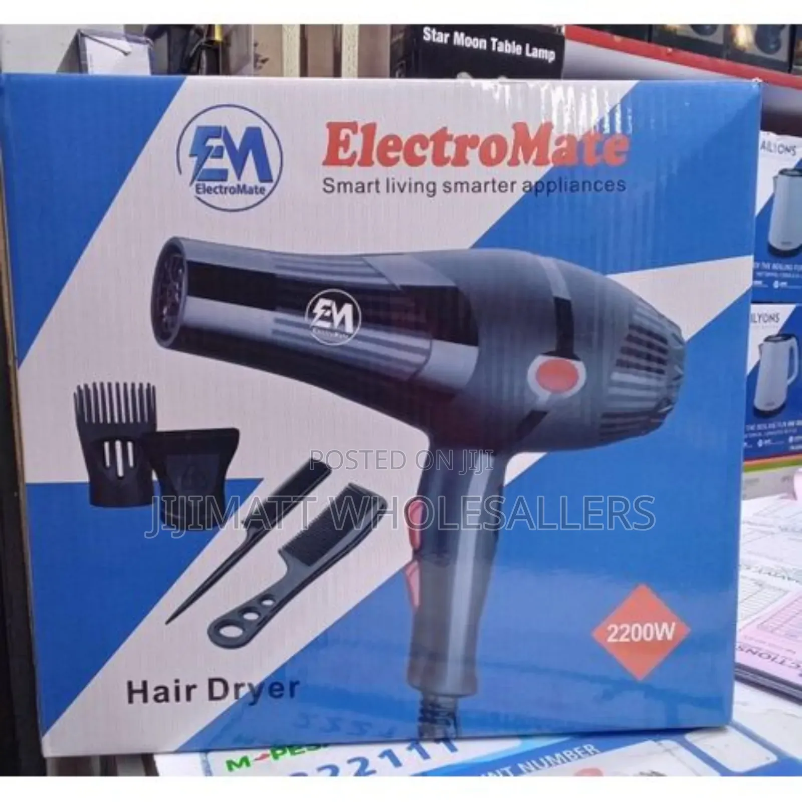 Electromate Hair Dryer Brodry