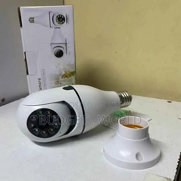 E27 Wifi PTZ Wireless Ip Surveillance Camera With Ai Tracking